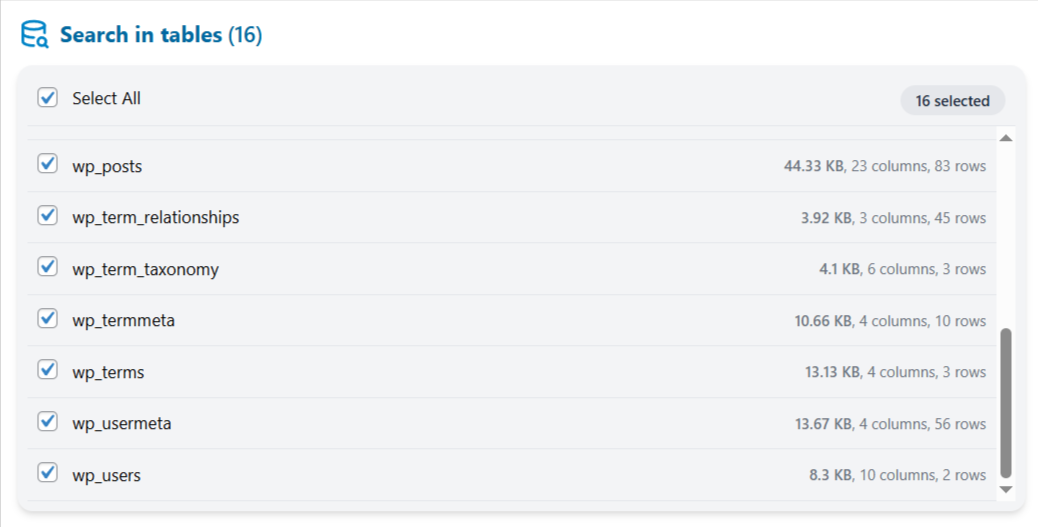 Search and Replace plugin Screenshot 2