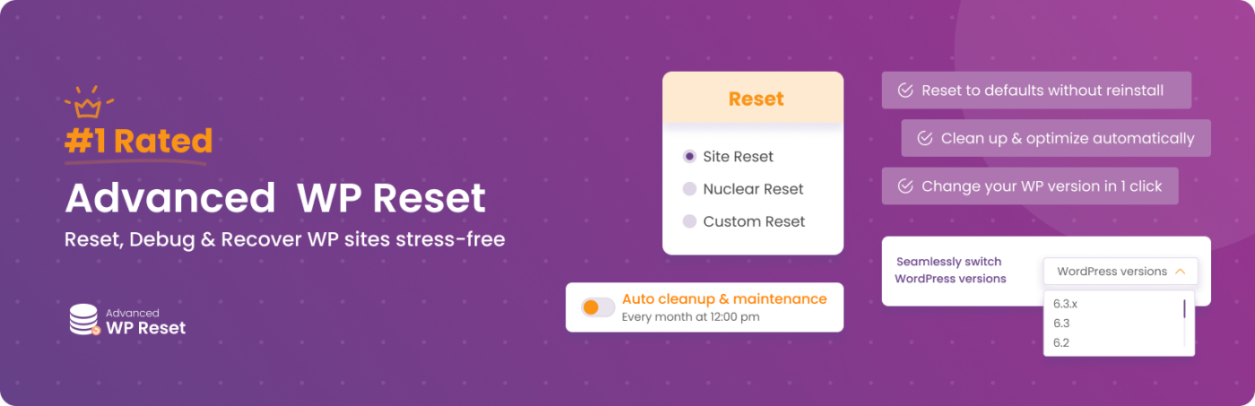 Advanced WordPress Reset